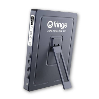 Gray Fringe Red Light Panel