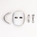 White Therabody Theraface LED Mask with attachments.